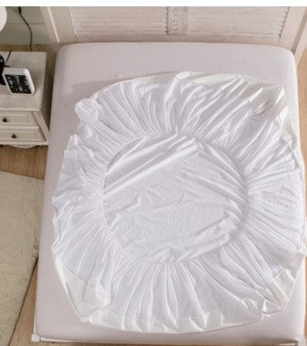 Waterproof Cotton Mattress Protector Cover (Single Piece)