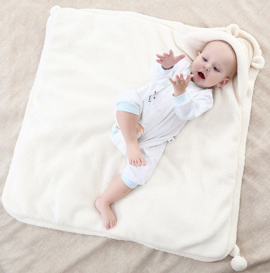 Plush Cotton Newborn Comforter