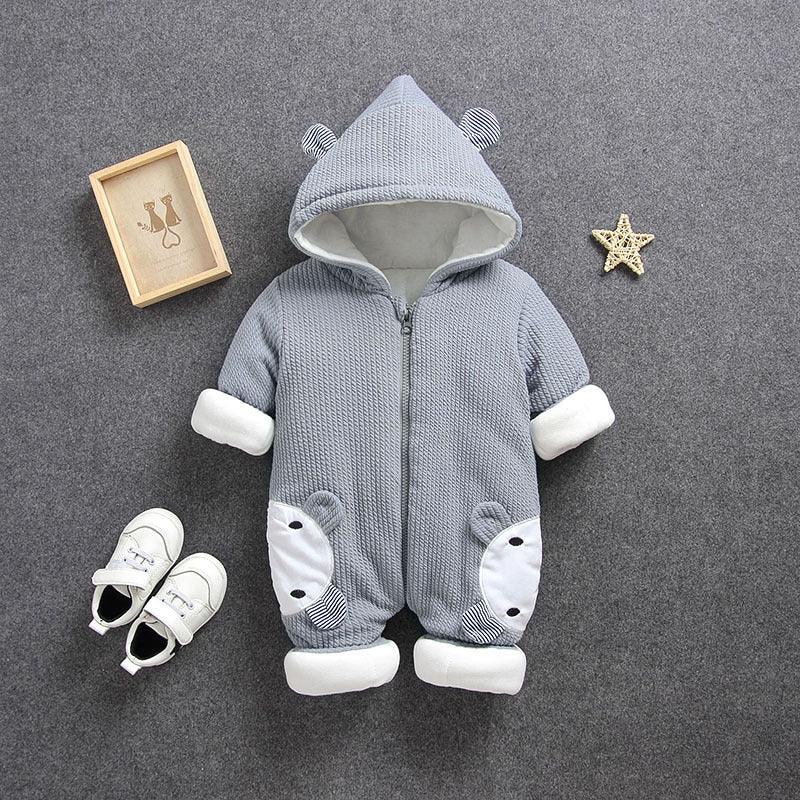 Infant Cozy Winter Cotton Romper