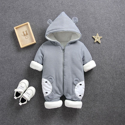 Infant Cozy Winter Cotton Romper