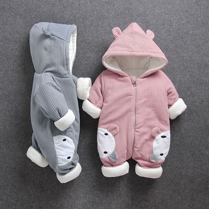 Infant Cozy Winter Cotton Romper