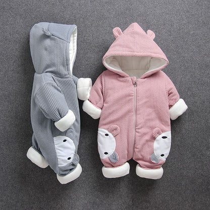 Infant Cozy Winter Cotton Romper
