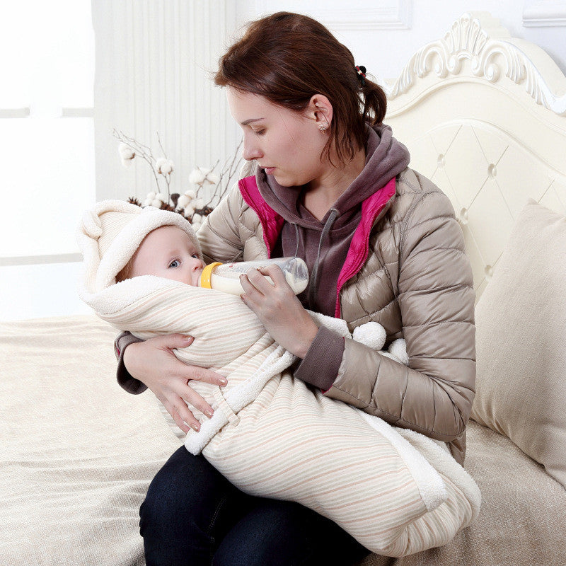 Plush Cotton Newborn Comforter