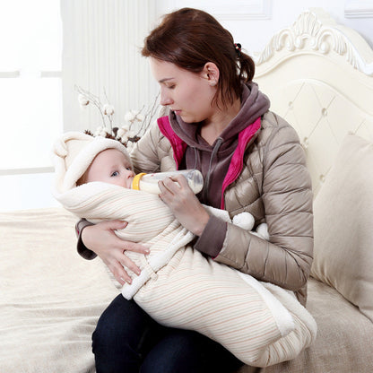Plush Cotton Newborn Comforter