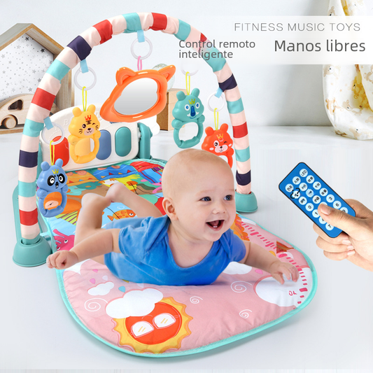 Infant Education Play Mat with Music Lamp
