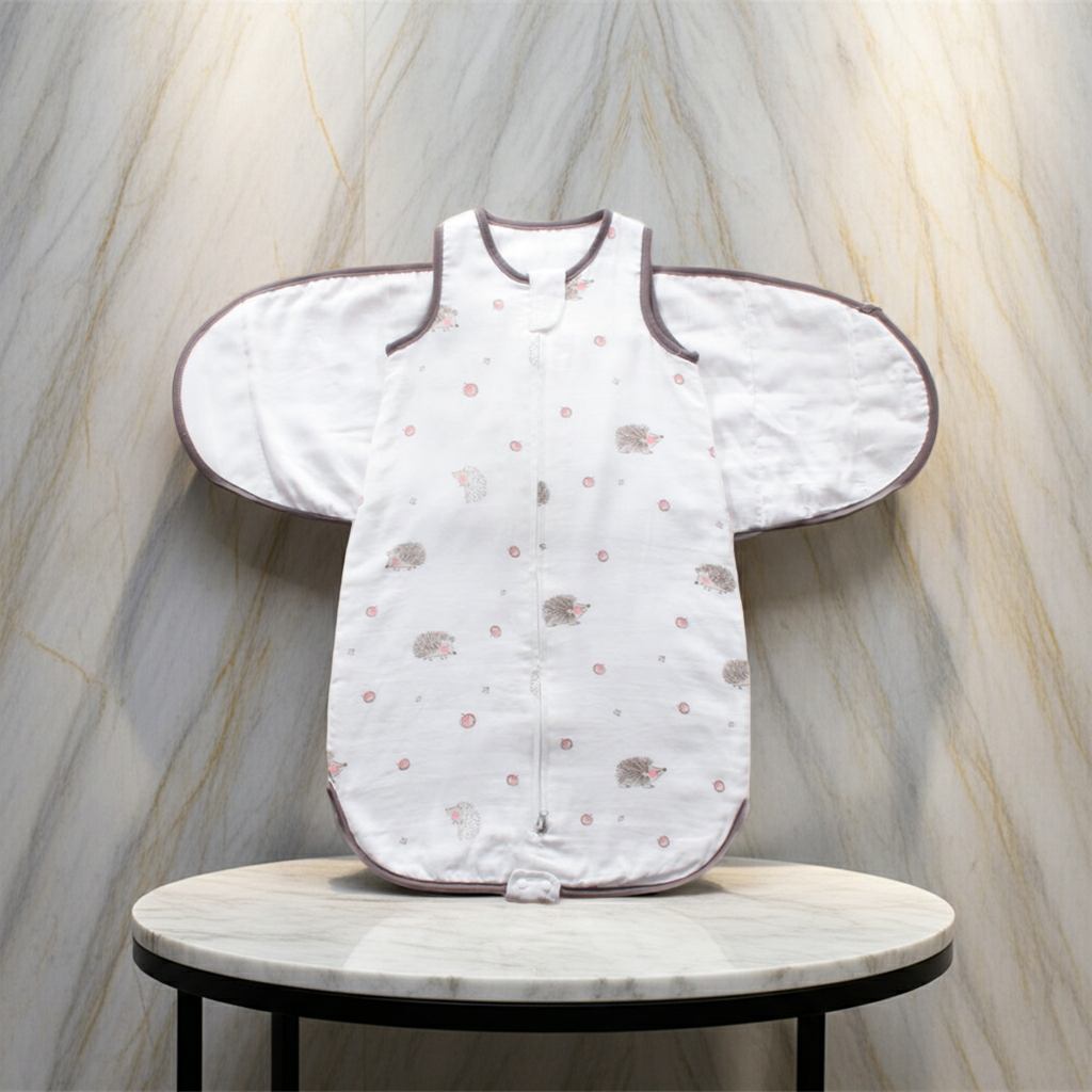 Anti-Shock Sleeping Bag for Newborns and Infants