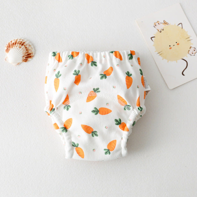 Soft Cotton Training Diapers for Babies