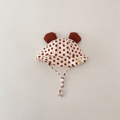 Summer Dot Baby Bucket Hat