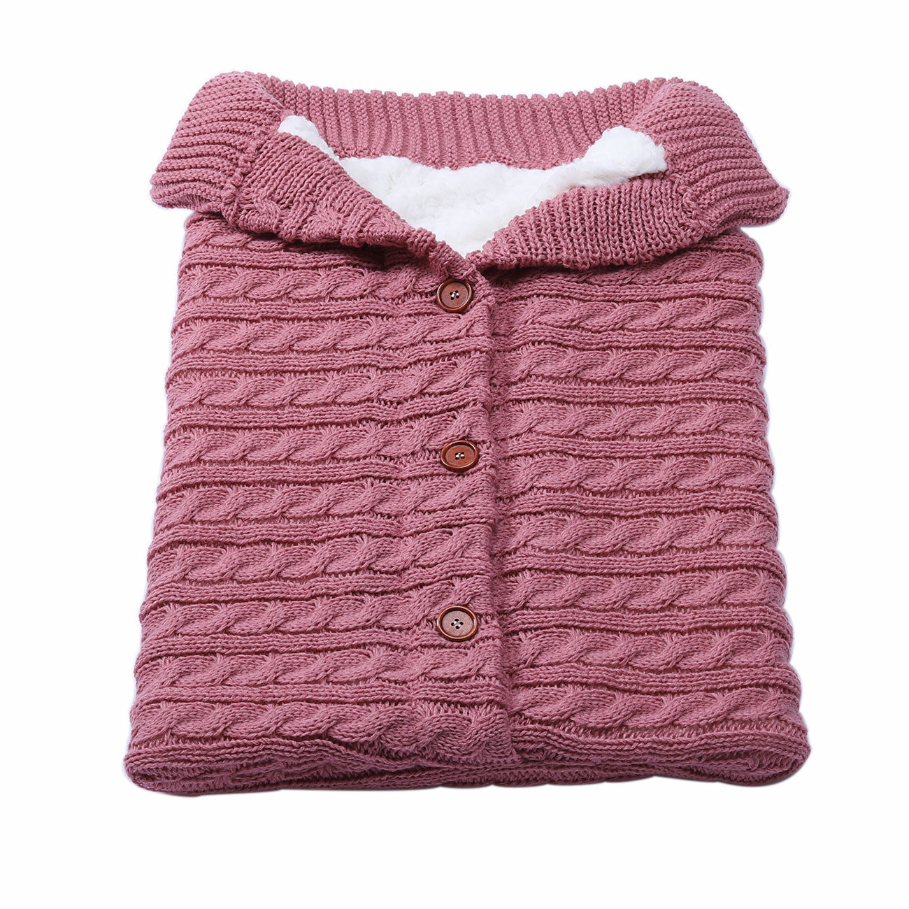 Cozy Knit Baby Stroller Cocoon for Winter