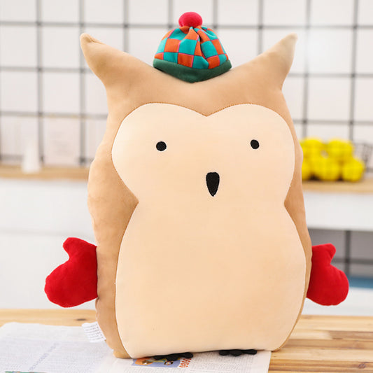 Soft Cartoon Deer Penguin Plushies