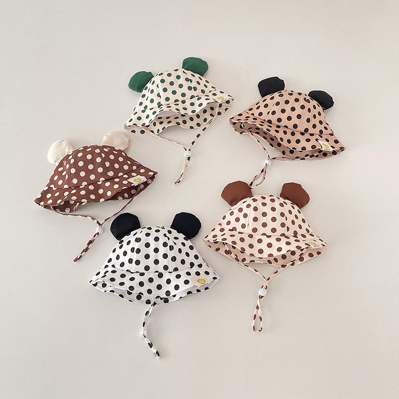 Summer Dot Baby Bucket Hat