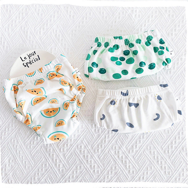 Washable Soft Cotton Baby Diapers