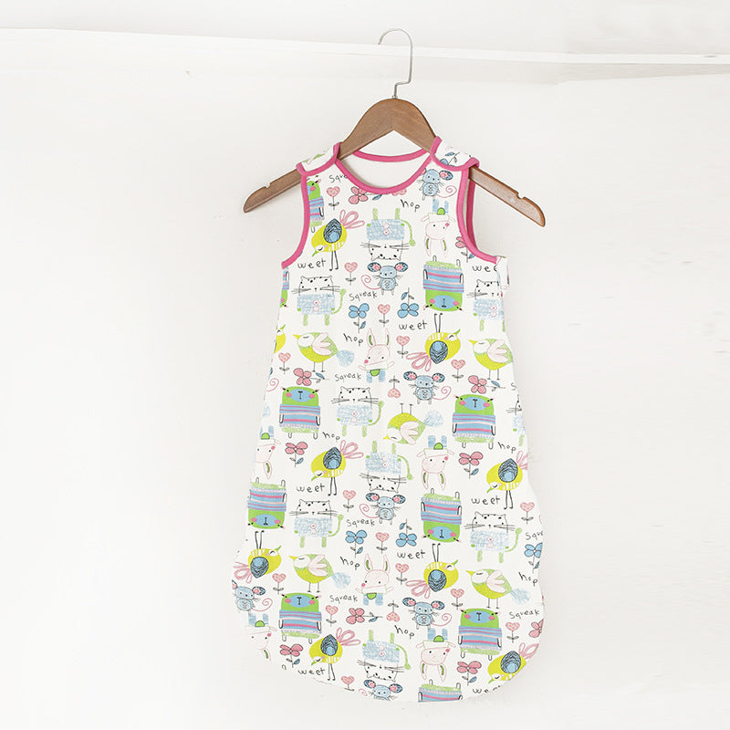 Unisex Cotton Cartoon Swaddle Vest