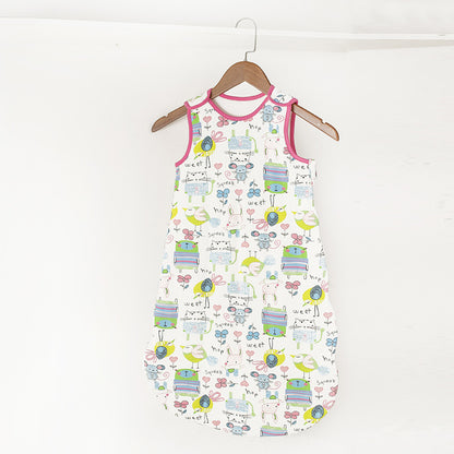 Unisex Cotton Cartoon Swaddle Vest