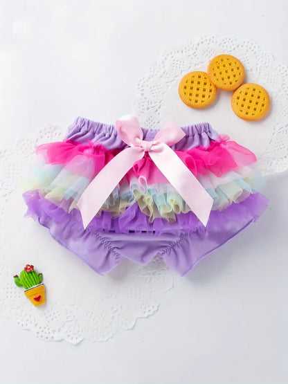 Little Princess Casual Mesh Shorts Set