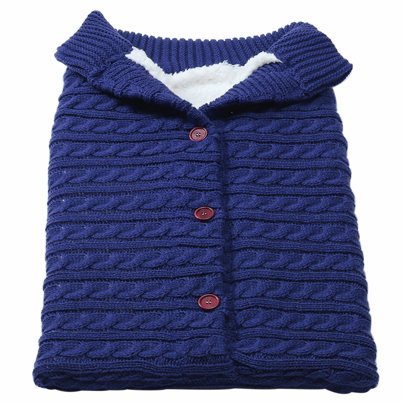 Cozy Knit Baby Stroller Cocoon for Winter
