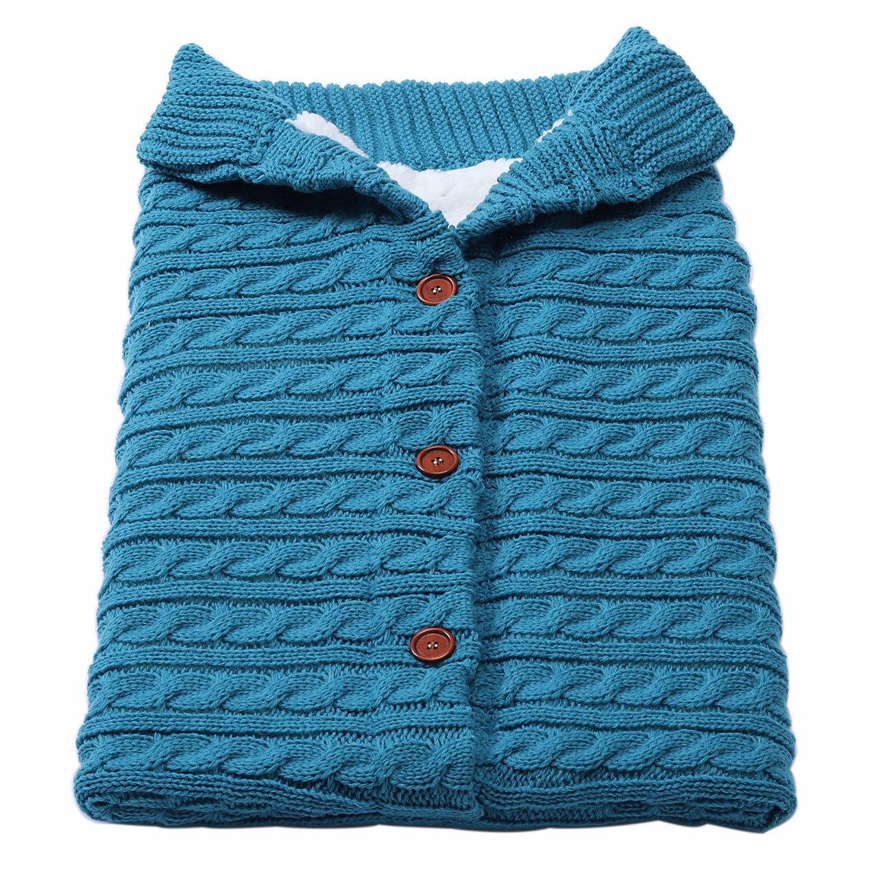 Cozy Knit Baby Stroller Cocoon for Winter