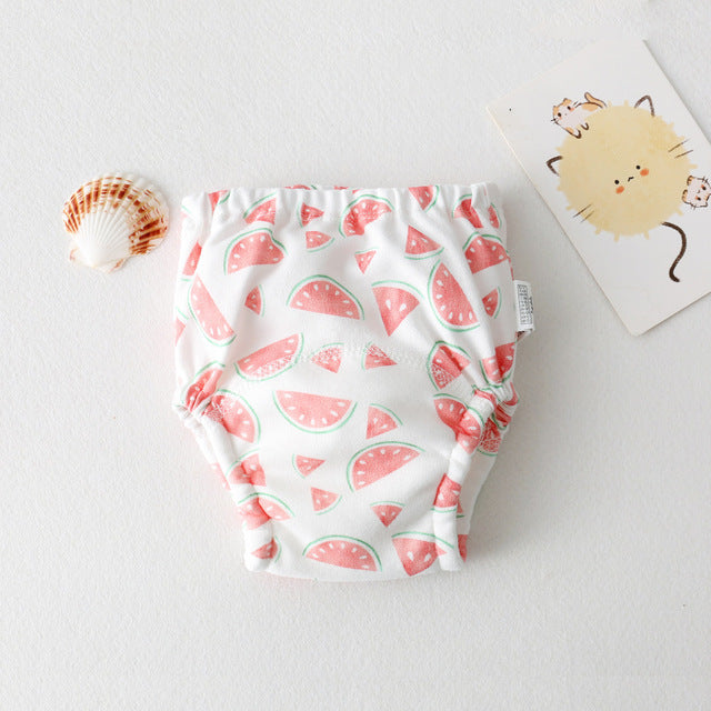 Soft Cotton Training Diapers for Babies