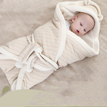 Plush Cotton Newborn Comforter