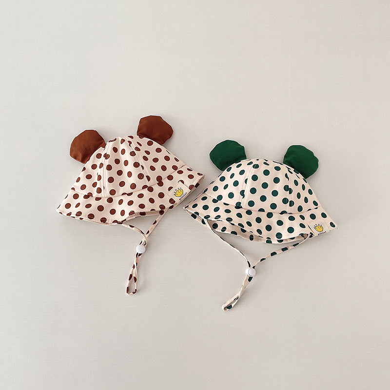 Summer Dot Baby Bucket Hat
