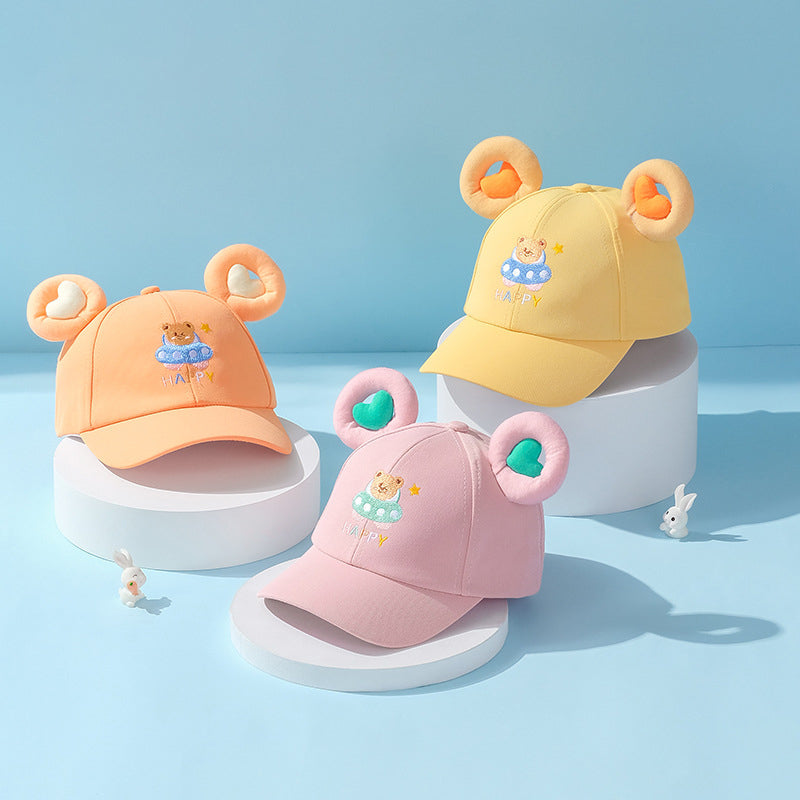 Toddler Bear Cartoon Cap