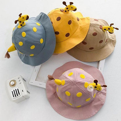 Kids' Deer-Themed Sun Hat
