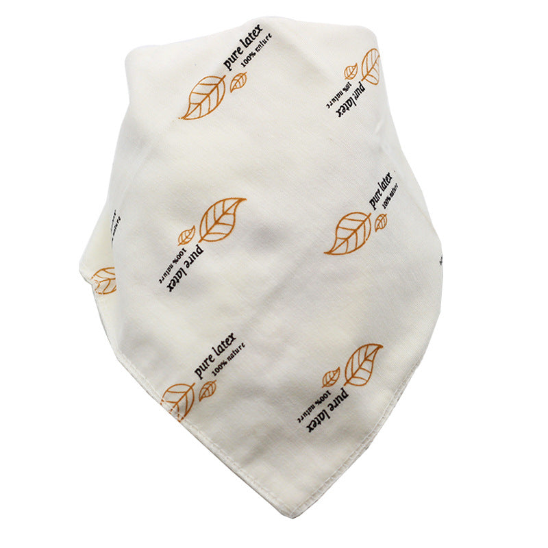 Waterproof Cotton Baby Bibs with Cartoon Design