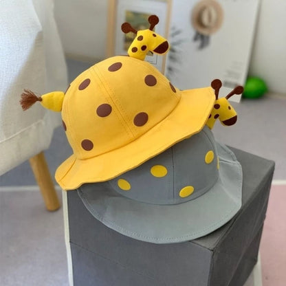 Kids' Deer-Themed Sun Hat