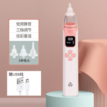 BabySoft Electric Nasal Cleaner with Light & Music
