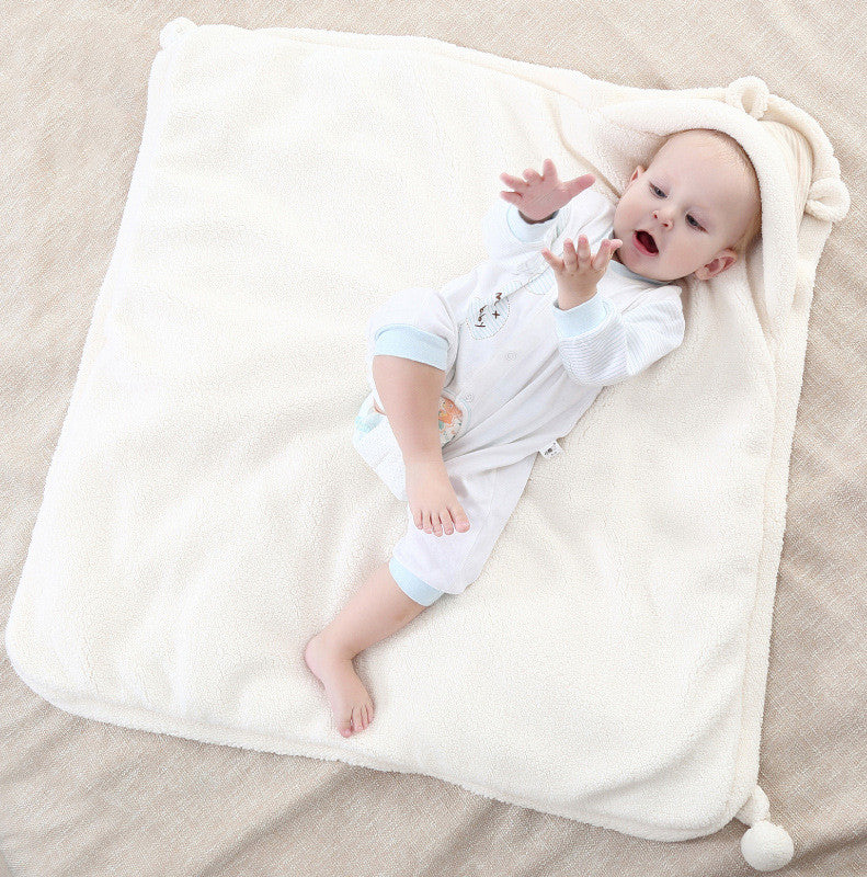 Plush Cotton Newborn Comforter