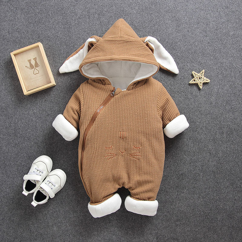 Infant Cozy Winter Cotton Romper