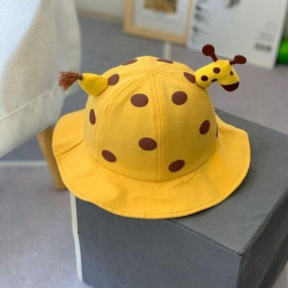 Kids' Deer-Themed Sun Hat