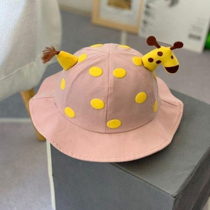 Kids' Deer-Themed Sun Hat