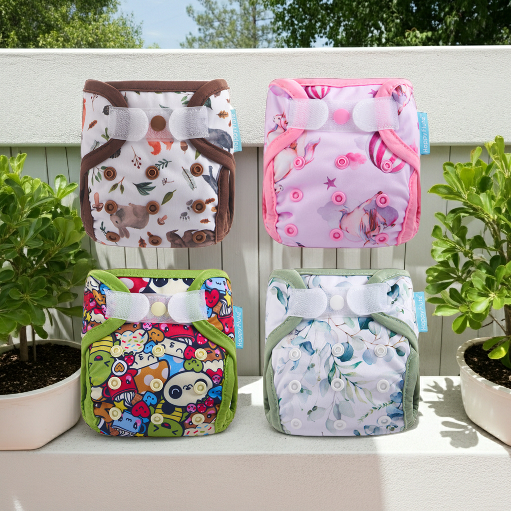 Newborn Eco-Friendly Adjustable Diapers